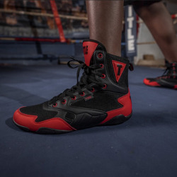 Title Boxerské topánky Total Balance - čierno/červene
