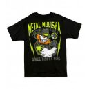 Pánske tričko Metal Mulisha KNOCKOUT - čierne