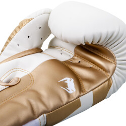 Boxerské rukavice VENUM ELITE - bielo/zlaté