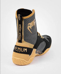 Boxerské topánky VENUM Elite Evo Monogram - čierno/béžová