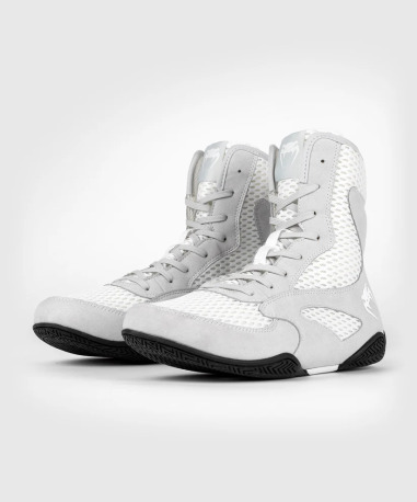 Boxerské topánky VENUM Contender - biela/sivá