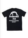 Pánske tričko Manto SOCIETY - čierne