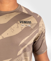 Funkčné tričko VENUM UFC Adrenaline by Venum Fight Week Dry-Tech  - desert Camo