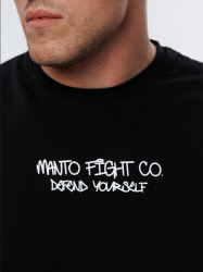 Pánske tričko Manto x KTOF LEGAL - čierne