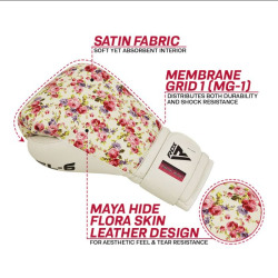 Boxerské rukavice RDX FL6 Floral