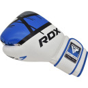 RDX Boxerské rukavice F7 Ego - biela/modrá