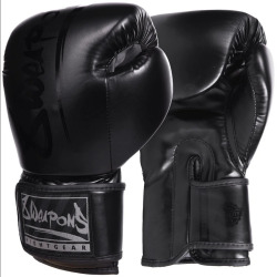 8 WEAPONS Boxerské rukavice Unlimited - čierno/čierne