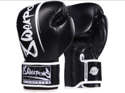 8 WEAPONS Boxerské rukavice Unlimited - čierno/biele